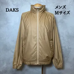やや様専用　DAKS GOLF ダックスゴルフ　ジャンパー　ジャケット　ブラウン　Mサイズ　メンズ　【B-2】のサムネイル