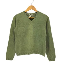 エルエルビーン L.L.Bean Vネック コットン ニット レディース  XS-REG