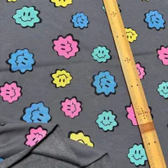 ミニ裏毛ニット生地