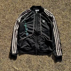 アディダス 刺繍 ジャージ