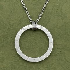 極美品・純正チェーン】BVLGARI ブルガリ キーリング ネックレス 925