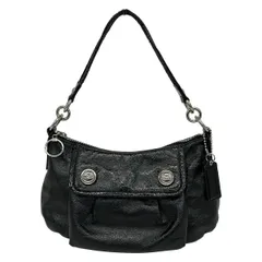 COACH(コーチ) ショルダーバッグ ポピーパテントグルーヴィー 13852 黒 レザー