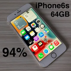 iPhone6s 64GB GOLD バッテリー94% SIMフリー