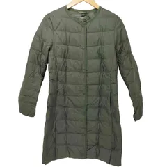 ユニクロ UNIQLO ウルトラライトダウンコンパクトコート Sサイズ オリーブ レディース JPN：S 