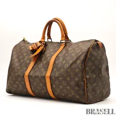 LOUIS VUITTON キーポル50 M41426 バッグ ボストンバッグ 大容量 旅行 ブラウン レディース メンズ