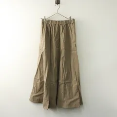 アーバンリサーチドアーズ URBAN RESEARCH DOORS リネン混フレアスカート M｜ベージュ ボトムス【2400014717051】