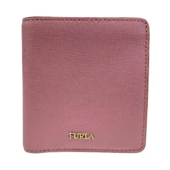 FURLA(フルラ) 2つ折り財布 - ピンク レザー