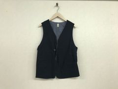 美品本物ナノユニバースnanouniverseウールジレベストアメカジサーフL 