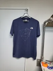 THE NORTH FACE ザノースフェイス Outdoor アウトドア 半袖 Tシャツ XL(105) ネイビー 傷なし 状態良し