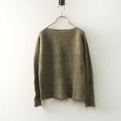 エヴァムエヴァ evam eva ウール カシミヤブレンド ニット プル