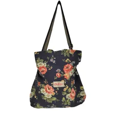 キャスキッドソン Cath Kidston キャンバスフラワーショルダーバッグ レディース 表記無 