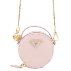 プラダ ポーチ トライアングルロゴ チェーン付き ミニポーチ 1NR023 PRADA