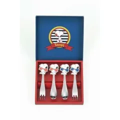 「スヌーピー」スプーン＆フォーク4pc　SN-138