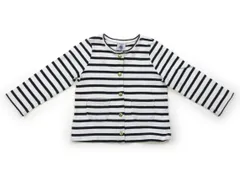 【プチバトー/PETITBATEAU】カーディガン 80サイズ 女の子【子供服・ベビー服】（2029421）