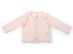 【プチバトー/PETITBATEAU】カーディガン 70サイズ 女の子【子供服・ベビー服】（2029732）