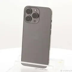 〔中古品〕 iPhone13 Pro 256GB グラファイト MLUN3J／A SIMフリー【196】