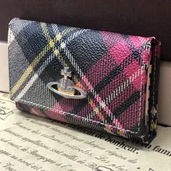 ヴィヴィアンウエストウッド キーケース 鍵 オーブ チェック FX77