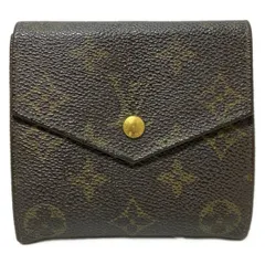 LOUIS VUITTON(ルイヴィトン) Wホック財布 モノグラム ポルトモネビエ(新型) M61660