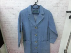 【TAKA63-20】◇brahmin ブラーミン ロングデニムシャツ ジャケット ブルー ポケット付き