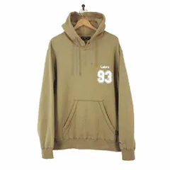 Labrador Retriever ラブラドールレトリバー ヴィンテージ パーカー フードパーカ フーディ プルオーバー 裏起毛 ロゴ プリント L モカブラウン レア 希少