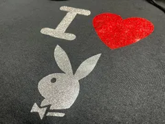 PLAYBOY　フードスウェット　ブラック