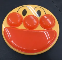【未使用・現状品】バンダイ　アンパンマン　フェイスランチ　電子レンジ対応　箱付　　K-183のサムネイル