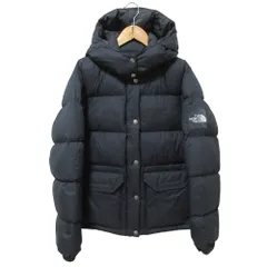 良品 THE NORTH FACE ザノースフェイス CAMP Sierra Short キャンプシエラダウンジャケット ブルゾン NDW92230 L ブラック レディース 古着 中古 USED