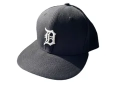 ニューエラ 59FIFTY デトロイト・タイガース キャップ 7 1/4 ブラック MLB New Era 59FIFTY Detroit Tigers Cap Black Size 7 1/4 MLB