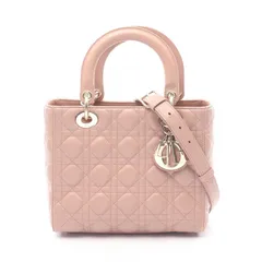 Dior ディオール LADY DIOR レディディオール カナージュ ハンドバッグ