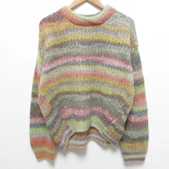 アクネストゥディオズ　ボーダー　アルパカ　ウール　ニット　セーター　レディース 2026年最新】acne studios ニット ボーダーの人気アイテム - メルカリ