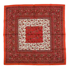 モ*モ様 エルメス　カレ90② インドの狩猟 中古・古着通販】HERMES (エルメス) カレ90 インドの狩猟 グリーン