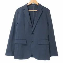 グリーンレーベルリラクシング ユナイテッドアローズ green label relaxing 美品 フルフラン ノッチドラペル 2ボタンジャケット テーラード ストレッチ ウォッシャブル シングル S 紺 ネイビー X