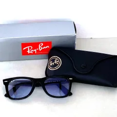 03w23700【ケース/箱付き】 Ray-Ban レイバン ORIGINAL WAYFARER CLASSIC RB2140-F ブラック/グレー  サングラス