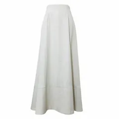 フレイアイディー FRAY I.D 23AW サテンフレアスカート FWFS234088 ロング レザーライク 1 M相当 ライトベージュ X