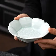 新品未使用 炉 果物皿 陶磁器 中式 茶菓子皿 宋代 古風 点 皿 古風 お菓子皿 家庭用 お菓子皿