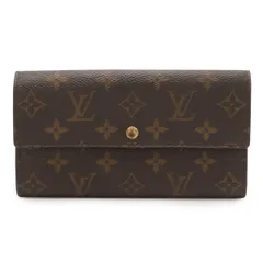 LOUIS VUITTON ルイ ヴィトン モノグラム ポシェット ポルトモネ クレディ 2つ折長財布 二つ折り長財布 M61725