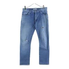 RON HERMAN (ロンハーマン) 16SS ダメージ加工 デニムパンツ インディゴ
