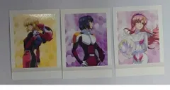 機動戦士ガンダムSEED FREEDOM ぱしゃこれ ラクス・クライン アスラン・ザラ カガリ・ユラ・アスハ 3枚セット グッズ カード ガンダム