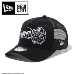 ニューエラ ゴルフ キャップ 9FORTY A-Frame トラッカー ドラえもん グラフィティ ブラック NEW ERA Golf (14935430)