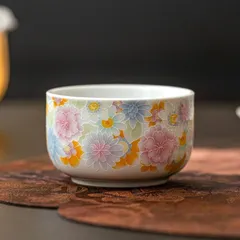 新品未使用 古風 釉 万華鏡 禅定杯 中式 陶磁器 茶道具 ティーカップ 主人杯 功夫茶 お茶カップ 品茶 カップ