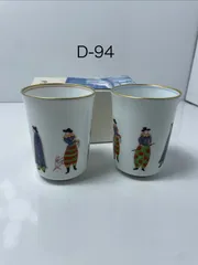 香蘭社　和蘭陀人・組湯呑　湯呑み　ペア　未使用品✨