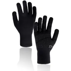 [adelphos] 完全防水 Hydro Knit Gloves スマホ対応 極暖裏起毛 手袋 メンズ レディース HYDRO1(XS)