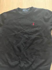 ポロ ラルフローレン ブラック スウェット M