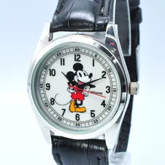 Disney ディズニー Mickey Mouseミッキーマウス Watch 腕時計 Quartz クォーツ Men's メンズ 男性 クリーニング済み 稼働品