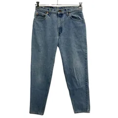 90～00s カナダ製 Levi's 550 デニムパンツ 11 ライトブルー リーバイス ジップアップ 紙タグ リラックスフィット アメカジ 2601-309