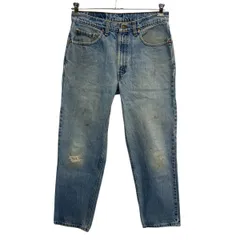 90～00s Levi's 550 デニムパンツ W33 ライトブルー リーバイス ジップアップ 00年代 紙タグ リラックスフィット アメカジ 2601-320