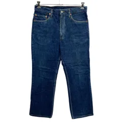 90s Levi's 517 デニムパンツ W34 ブルー リーバイス ジップアップ 99年製 紙タグ ブーツカット アメカジ ジーンズ 2601-322
