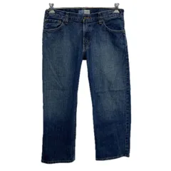 メキシコ製 Levi's デニムパンツ W32 ブルー リーバイス ジップアップ アメカジ ジーンズ デニム コットン 2601-337