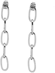 ROSELLA ピアス 両耳 フォルテ 小豆型 ステンレス 韓国ファッション 金属アレルギー対応 男女兼用デザイン おしゃれ