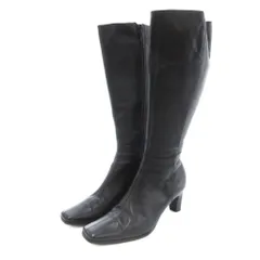 チャーキーズ CHARKIES ロングブーツ L ハイヒール 本革 レザー 黒 ブラック /AE